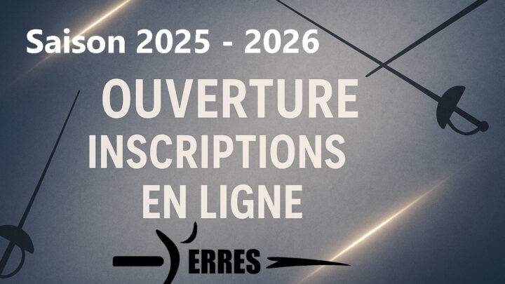 Ouverture des inscriptions en ligne